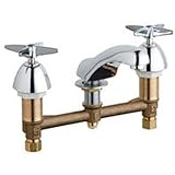 Chicago Faucet Company 404-633ABCP Concealed Hot & Cold Water Sink Faucet Lead Free 283724 by Chicag