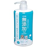 アイリスオーヤマ ペット用 無添加リンスインシャンプー 犬猫用 600ml MRS-600