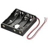 オーム(OHM) 電池ケース 単4形×4個用 リード線付き 工作用 KIT-UM4X4 06-4942 オーム電機