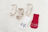 BABY tree おしゃれ ソックス 赤ちゃん 靴下 5足セット (10〜12cm（6ヶ月〜2歳）)