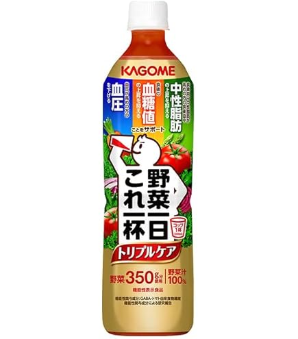 Amazon.co.jp: カゴメ 野菜一日これ一杯 トリプルケア 720mlペット