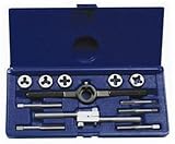 Irwin Industrial Tools 24612 Fractional Tap and Hex Die Set, 12-Piece [並行輸入品]