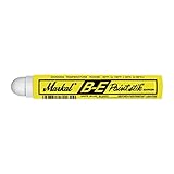 Markal 80620 B-E Paintstik Solid Paint Ambient Surface Marker, White (Pack of 12) [並行輸入品]