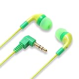 ステレオインナーイヤーヘッドホン イエロー PG-SIH05YE
