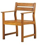 OutDoor チークアームチェア TE-63AC W630×D520×H850（SH425）mm