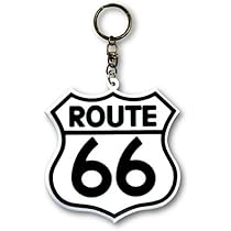 Amazon.co.jp: ラバーキーチェーン 【ROUTE66】 ルート66 キャラクター