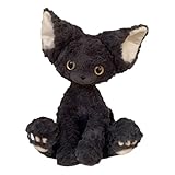 猫のぬいぐるみ、黒猫のぬいぐるみ | 猫のぬいぐるみ黒猫のぬいぐるみ - 23 センチメートル/9.06 インチぬいぐるみソファ飾り、ソフトぬいぐるみ猫リビングルーム、寝室、寮、家の装飾