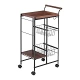 シャルマン キッチンワゴン [ バスケット2D ]