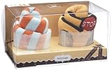 BabyLegs カップケーキセット オレンジ×バス