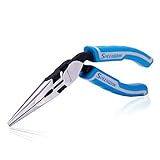 SPEEDWOX ラジオペンチ ハイパワー プライヤー 先端角度40度 強力 ワイヤーカッター カッティング 偏芯テコ 切断可能 切れ味35% UP ロング 先長 溝付 ネジの取り外し 超硬刃 プロ 