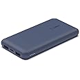 【VGP 2022受賞】Belkin モバイルバッテリー 大容量10000mAh iPhone 15(USB-C)Android対応 最大15W 最大40時間 3台同時充電 3ポート(USB-C x 1 USB-A x 2) スリム&軽量 PSE技術