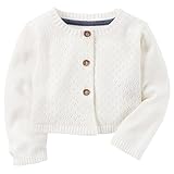 Carter's(カーターズ) ポインテイルコットンカーディガン(White) 18M(12-18ヶ月)[並行輸入品]