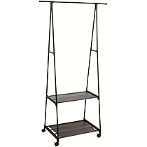 Amazon｜トレードワン(TRADE ONE) ハンガーラック 2段 幅83×奥行83×高