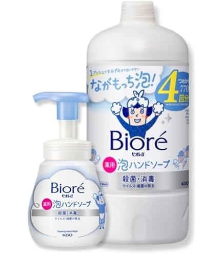 Amazon.co.jp: ビオレu アロマタイム泡ハンドソープローズ ポンプ