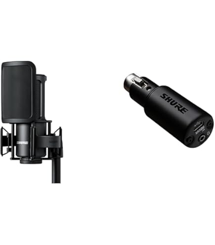 SHURE SM4 コンデンサーマイクキット 実機レビュー】宅録に最適！SHUREの新たなコンデンサーマイクSM4
