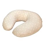 白井産業  日本製 オーガニックダブルガーゼ 授乳クッションカバー式 ドットスモール