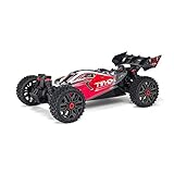 ARRMA 1/8 Typhon 4X4 V3 3S BLX ブラシレスバギー RCトラック RTR (送信機・受信機付属、電池・充電器が必要) レッド ARA4306V3 男女兼用 大人用