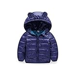 PuHao (プハオ) 子供 ベビー服 コート ジャケット ダウンコート ダウンジャケット パーカー アウター 可愛い 男の子服 綿服 子供服 女の子 赤ちゃん服　幼児 フード付き キッズ 中綿 暖か