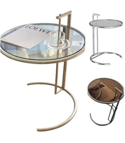 Amazon｜Eileen Gray アイリーングレイ アジャスタブルテーブル/サイド