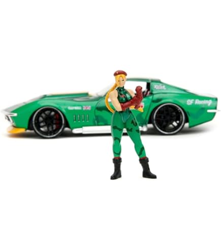 ストリートファイター 1993 マツダ RX-7 ミニカー& 春李フィギュア Amazon.com: Street Fighter 1:24 1993 Mazda RX-7 Die-Cast Car