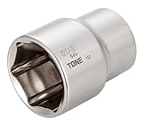 TONE(トネ) SUS ソケット(差込角12.7mm・6角) 22mm S4V-22