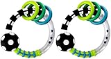 Sassy Ring Rattle 2パック – 0 – 12 Months – 最初Adventures