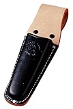コヅチ(KOZUCHI) 黒床皮カッターケース 型押 SI-21