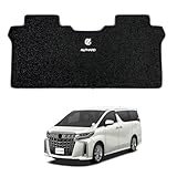 【beyond self】アルファード 30系 ガソリン車 フロアマット 2列目 セカンドラグマット ロゴあり 絨毯 傷防止 汚れ防止 レール隠し カスタムパーツ 車種専用設計 取付簡単