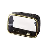 ダイワ(DAIWA) MGクリアポーチ(A) M ブラック 10×15×4cm