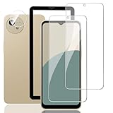 iXinQu AQUOS Wish4 用のガラスフィルム 2枚 +カメラフィルム 1枚 ガイド枠付き 自動吸着 硬度9H 耐衝撃 飛散防止 AQUOS Wish4 SH-52E 対応 液晶保護フィルム