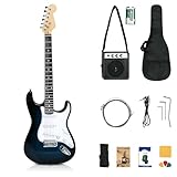 エレキギター 初心者セット electric guitar 初心者入門 エレキギター セット ブルー