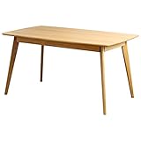 ダイニングテーブル135 おしゃれな ダイニング テーブル 食卓 食卓テーブル 木製 無垢 無垢材 北欧 オーク 天然木 おしゃれ 代引不可