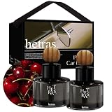 【公式】hetras ヘトラス プレミアム ミニ ディフューザー Black Cherry ブラックチェリー 果物の香り77ml 2個入り セット 車用 クローゼット