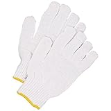 Bob Dale 10-9-77-L Poly/Cotton String Knit Glove, Large, White (Pack of 12) by Bob Dale