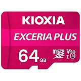 KIOXIA microSDメモリカード 64GB クラス10 UHSスピードクラス3 EXCERIA PLUS KMUH-A064G
