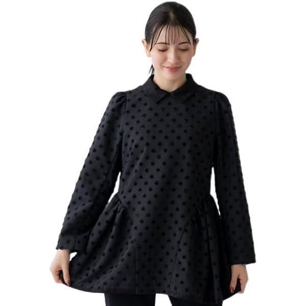 Amazon | [ソーノ] チュニックジレ NAVY ポタリーチュニックジレ