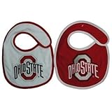 Ohio State Buckeyes Premium Cotton Baby Bibs: 2 Pack by Ohio State Baby Products [並行輸入品]