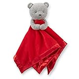 カーターの赤ちゃんのバレンタインベアセキュリティBlankie (グレーレッド)
