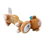 HS Baby Rattlesソフトぬいぐるみ動物モデルHandbell RattlesハンドルMusicalおもちゃ( Monkey )