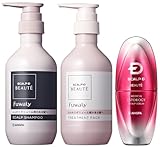 スカルプD ボーテ フワリー スカルプシャンプー 女性 ＆ トリートメントパック 抜け毛シャンプー レディース 頭皮ケア 頭皮クレンジング 育毛シャンプー 350mL 約2ヶ月分