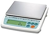 A&D トリプルレンジ パーソナル天びん EW-12Ki ≪ひょう量:12000g 最小表示:5g 皿寸法:170(W)*133(D) mm 検定無≫