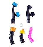 HAIGE 電動噴霧器116B・220B用 5タイプ噴射口 ゴムパッキン付き HG-SPOP03