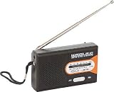 ナカバヤシ 水電池付 AM/FMラジオ 3975983 NWPNFRD
