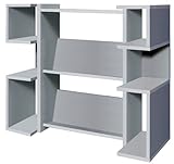 マガジンシェルフ ホワイト サイズ:W97.9×D29.5×H80.3cm