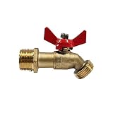 Libra Supply Heavy Duty 90度角度四半期TurnホースBibb、C X ght、(クリックでの詳細サイズオプション）、商用グレード 3/4'' (10 Pack) LS-590