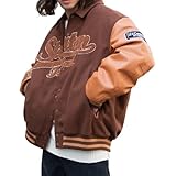 [ウィゴー] 男女兼用 スタジャン メンズ 春服 BIG アウター 服 ブルゾン カジュアル ワッペン 羽織 ストリート 大きいサイズ ギフト プレゼント 冬服 春 夏 秋 冬 メンズ