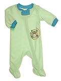 Absorba Baby Boy 's幼児Monkey長袖寝間着 カラー: グリーン