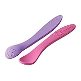 oogaa Silicone Baby Weaning Spoons - Girl by oogaa