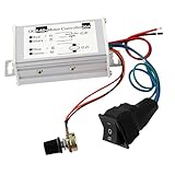 Fenteer 直流　ソフトスタート　可逆モータ　速度制御　PWM　コントローラ　12V 24V 36V 48V　反転スイッチ