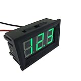 ラブ 2 線緑 LED デジタル ボルト電圧パネル メーター直流 4.5-150 v 12 v 24 v 36 v 120 v//DC 4.5 150 v 電圧計 0.56"LED 表示デジタル電圧計